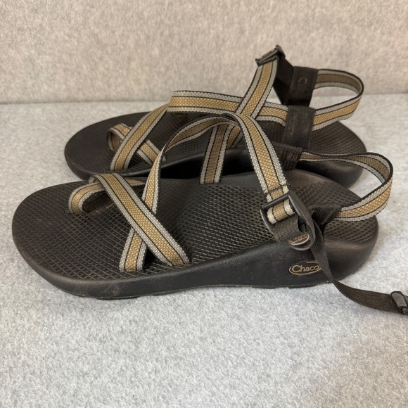 Chaco Z/2 Classic Sandals Strappy Black Tan Gorpcore Casual Summer Mens Size 12‎ main image 5